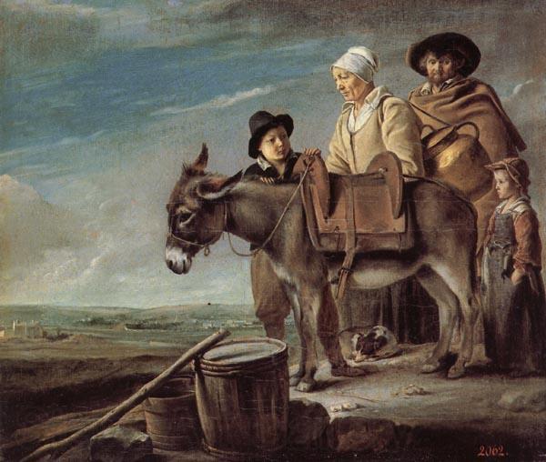 Louis Le Nain The Milkmaid's Family Spain oil painting art